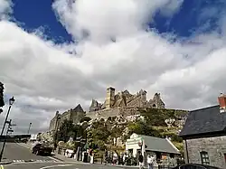 Rock of Cashel aus dem Südosten gesehen