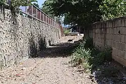 Seitenstraße in Vale de Lahane