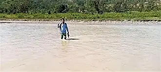 Der Fluss Manufonihun in der Aldeia Sarabere