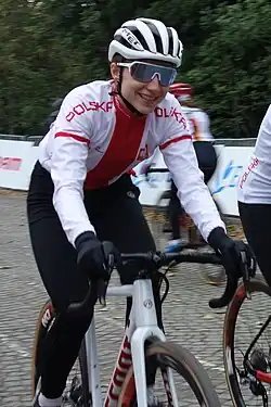 Dominika Włodarcyzk bei den Cyclocross-Europameisterschaften 2022