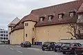 Hochbunker, ehemaliger Luftschutzbunker und Luftschutz-Warnzentrale