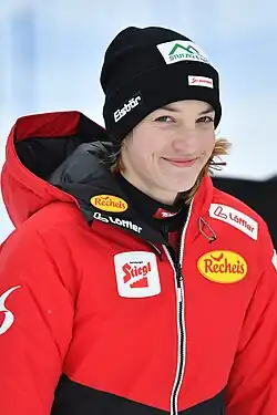 Hirner beim Weltcup 2023 in Seefeld