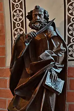 Bartholomäus mit dem Messer (Dom zu Güstrow)