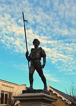 The 1798 Wexford Pikeman, 1905, Wexford (Bullring)