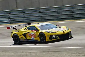 Letzter Sieger in der GTE-Am in Le Mans: Chevrolet Corvette C8.R, Startnummer 33 bei den 24h von Le Mans 2023