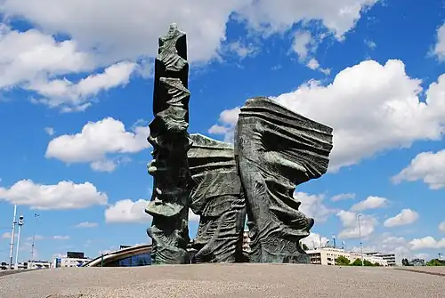 Das Denkmal für die schlesischen Aufständischen in Katowice (2024).