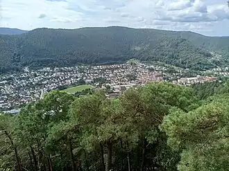 Schauerberg von Norden aus betrachtet