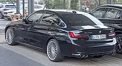 Heckansicht Alpina B3, 1. Facelift