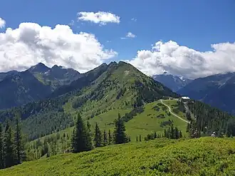 Krahbergzinken - Blick vom Planai