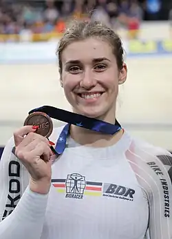 Pauline Grabosch, Bronzemedaille im Zeitfahren bei der EM 2024