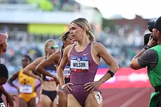 Allie Wilson bei den US Olympic Trials 2024 in Eugene
