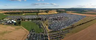 Luftbild vom Rockharz 2025