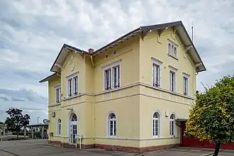 Renovierter Bahnhof Kandel 2025