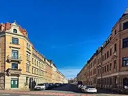 Mohnstraße, Ecke Rehefelder Straße