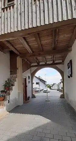 Durchgang im Torhaus