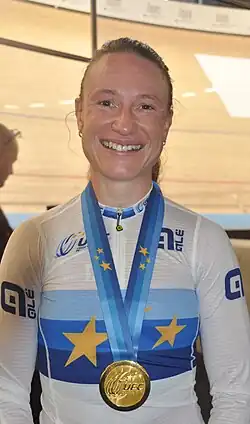 Anita Yvonne Stenberg, Europameisterin im Punktefahren (2025)