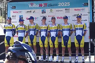 Mannschaftsfoto Team Flanders-Baloise