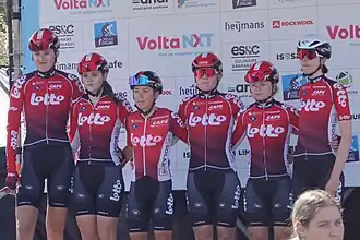 Mannschaftsfoto Lotto Ladies