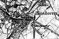 Hünshoven auf der Neuaufnahme von 1892