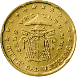 20 Cent Vatikan 2. Serie