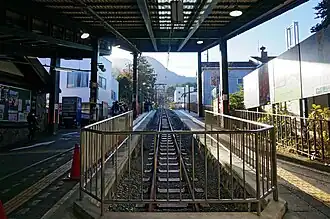 Seilbahnplattform (November 2021)