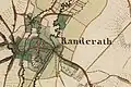 Randerath auf der Uraufnahme von 1846