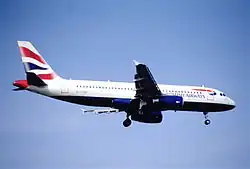 Airbus A320-200 der GB Airways