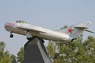 MiG-17 Militärflugplatz Kubinka, Russland