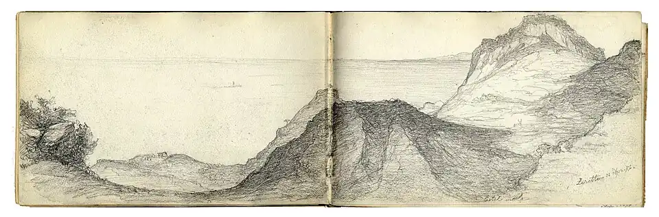 24. April 1876. Castelmola