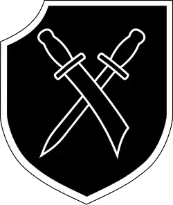 Wappen der 28. SS-Freiwilligen-Panzergrenadier-Division „Wallonien“