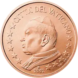 2 Cent Vatikan 1. Serie