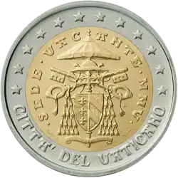 2 Euro Vatikan 2. Serie