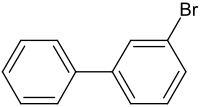 Strukturformel von 3-Brombiphenyl