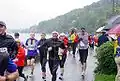Abschnitt des Marathons auf der Pipeline bei Bregenz (2003)