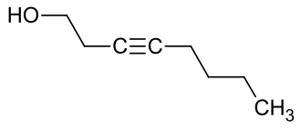 Strukturformel von 3-Octin-1-ol