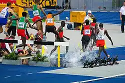 Noch liegt das Läuferfeld im Finale&nbsp;beisammen