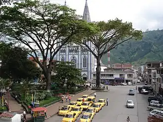 Hauptplatz in Chinchiná