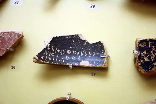 Scherbengericht gegen Themistokles