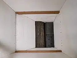 Walzen am Grund des Einfülltrichters