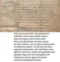 Dorfrecht Mumpf 1535 Abschnitt zur Viehhaltung
