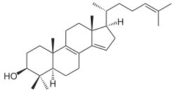 4,4-Dimethyl-5α-cholesta-8,24-dien-3β-ol