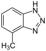 Strukturformel von 4-Methyl-1H-benzotriazol