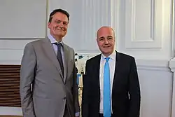 Wepke Kingma (links), 2018