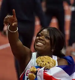 Asha Philip – ausgeschieden als Siebte in 11,35&nbsp;s