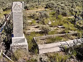 Familiengrab auf dem Friedhof