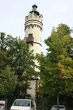 Wasserturm in der Burgeffstraße