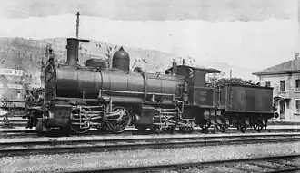 SBB D 2×2/2 4601, ca. 1902