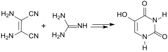 Synthese von 5-Hydroxyuracil aus DAMN