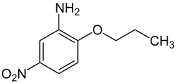 Strukturformel von 5-Nitro-2-propoxyanilin
