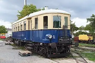 VT 41.03 im Eisenbahnmuseum Schwechat (2013)